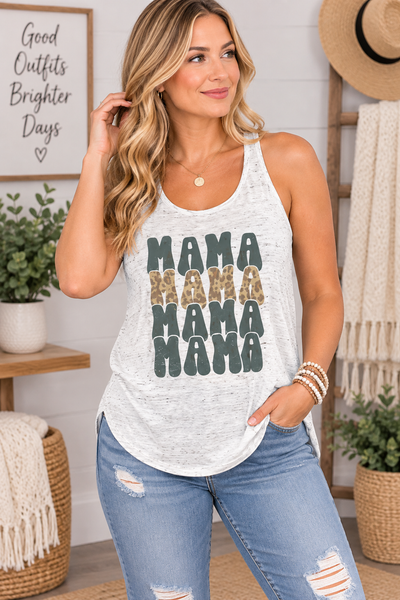 Mama Racerback tank