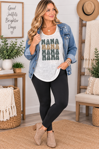 Mama Racerback tank