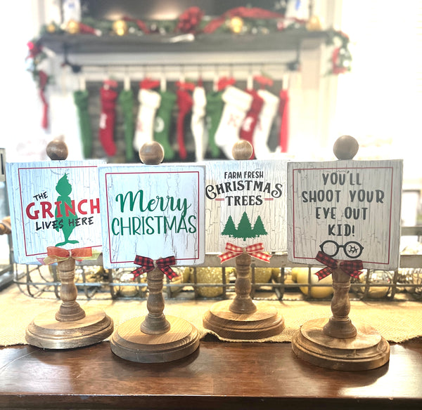 Christmas signs